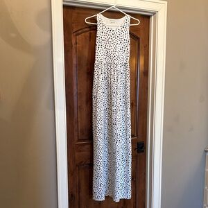Polka Dot Maxi Dress